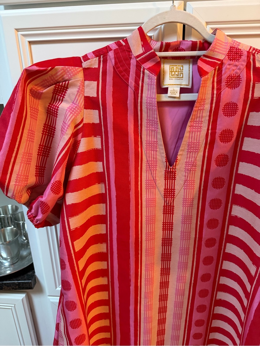 Emily McCarthy Hampton Dress — Peach Jubilee (NWOT) - Picture 4 of 5
